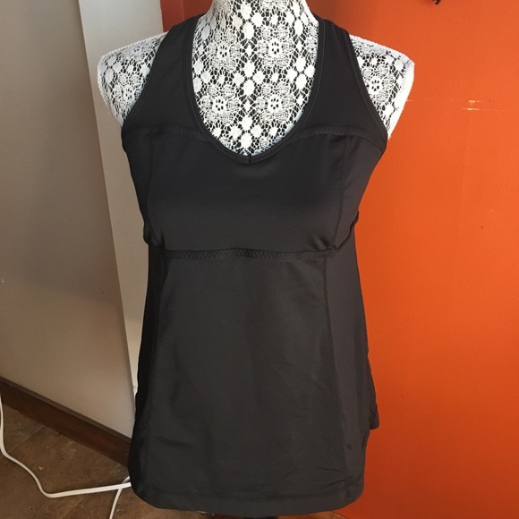 🍋Lululemon size 10 athletic tank built in bra - Picture 1 of 9